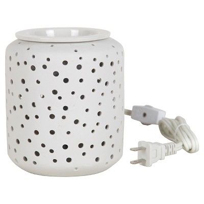 Electric Fragrance Warmer Starlight White - Home Scents By Chesapeake Bay Candle | Target