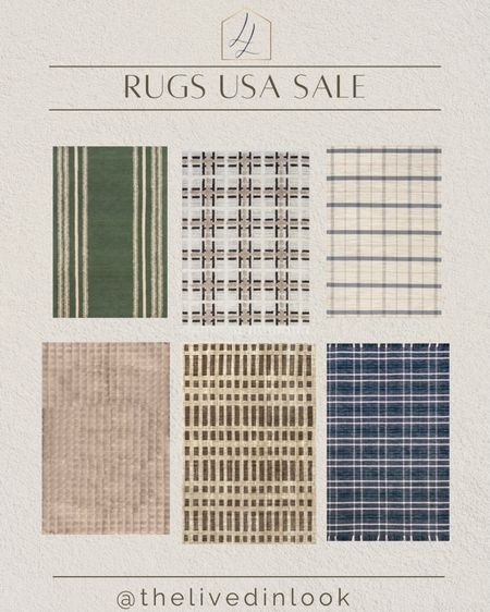 Rugs USA sale! Order by 12/15 to get in time for holiday hosting!

Area rugs, home decor, modern rugs, washable rug, plaid rug

#LTKhome #LTKsalealert #LTKHoliday