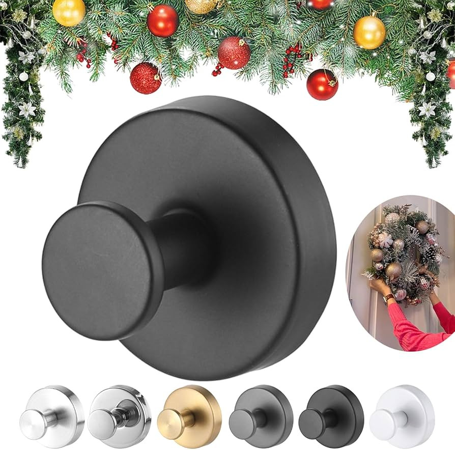 Suction Cup Hooks for Wreaths on Glass, Suction Cup Wreath Hanger, Wreath Door Hanger Suction Cup... | Amazon (CA)