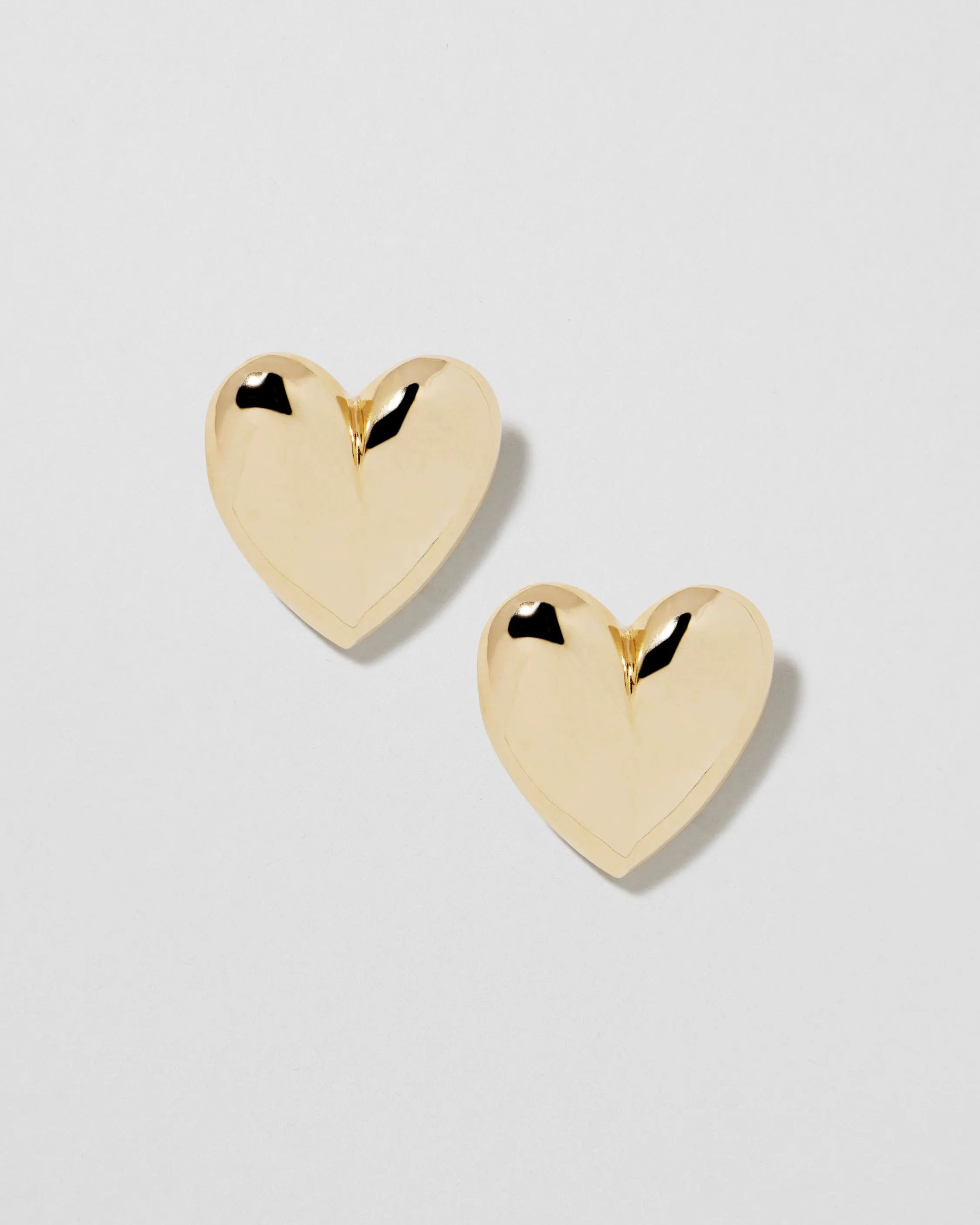 Small Puffy Heart Earrings | Jennifer Fisher | Jennifer Fisher