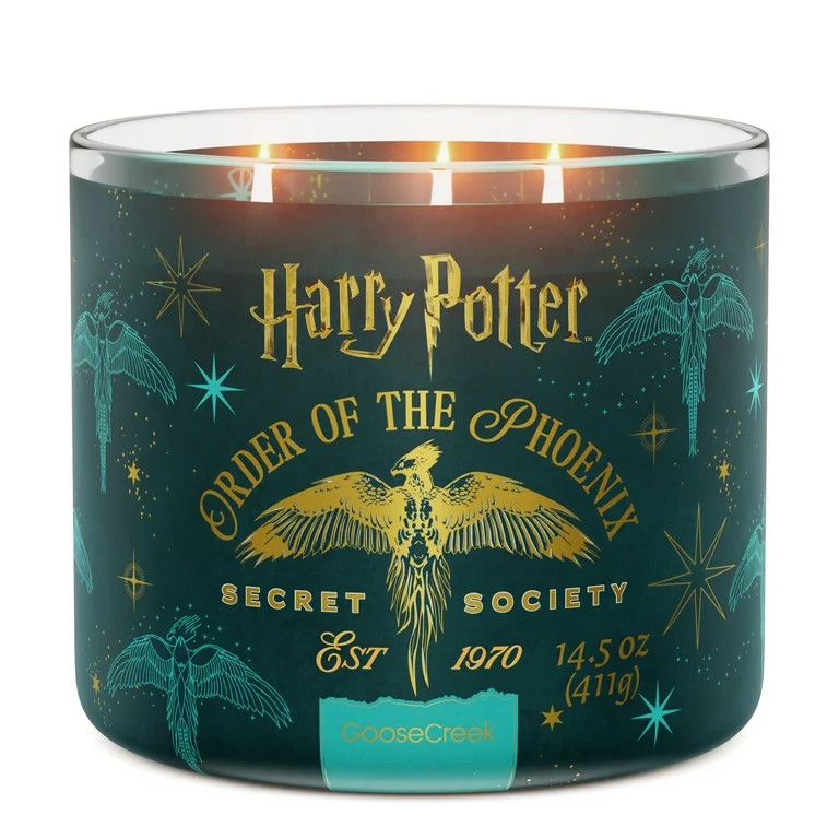 Goose Creek Harry Potter Order of the Phoenix 3-wick White Sandalwood, Vanilla Cashmere, Smoked S... | Walmart (US)