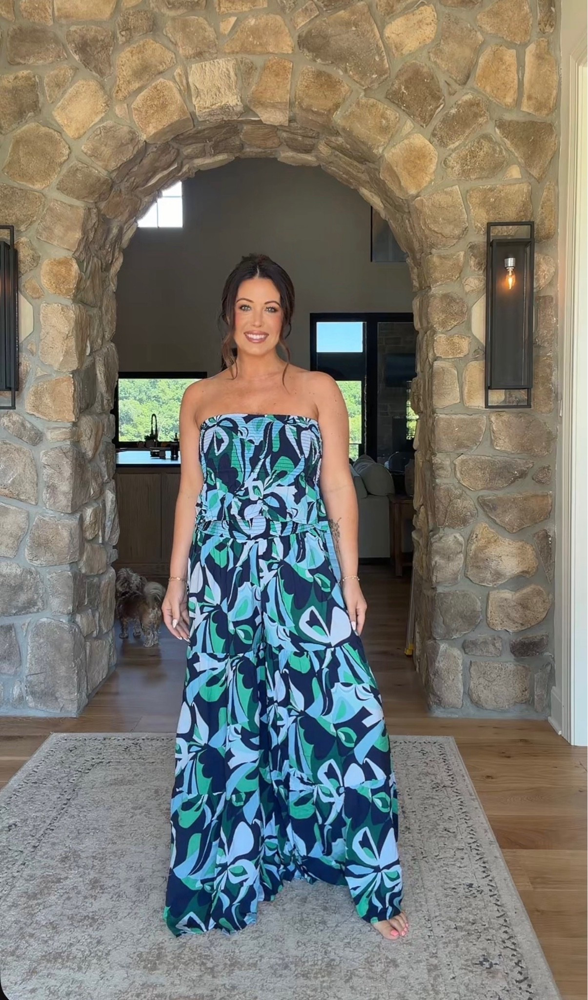 Matching sets just make getting dressed easier 💙✨ This navy smocked tube top is paired with the matching party pants from @Aerie  is giving effortless vacation dinner, girls night, and summer event vibes. So comfy, flattering, and easy to style up or down!

For reference I’m 5’4” 135 lbs and in a size small in both! 

#LTKStyleTip #LTKSeasonal #LTKVacationStyle #MatchingSet #AerieStyle #SummerOutfit

#LTKgrwm #LTKootd #LTKmomlife