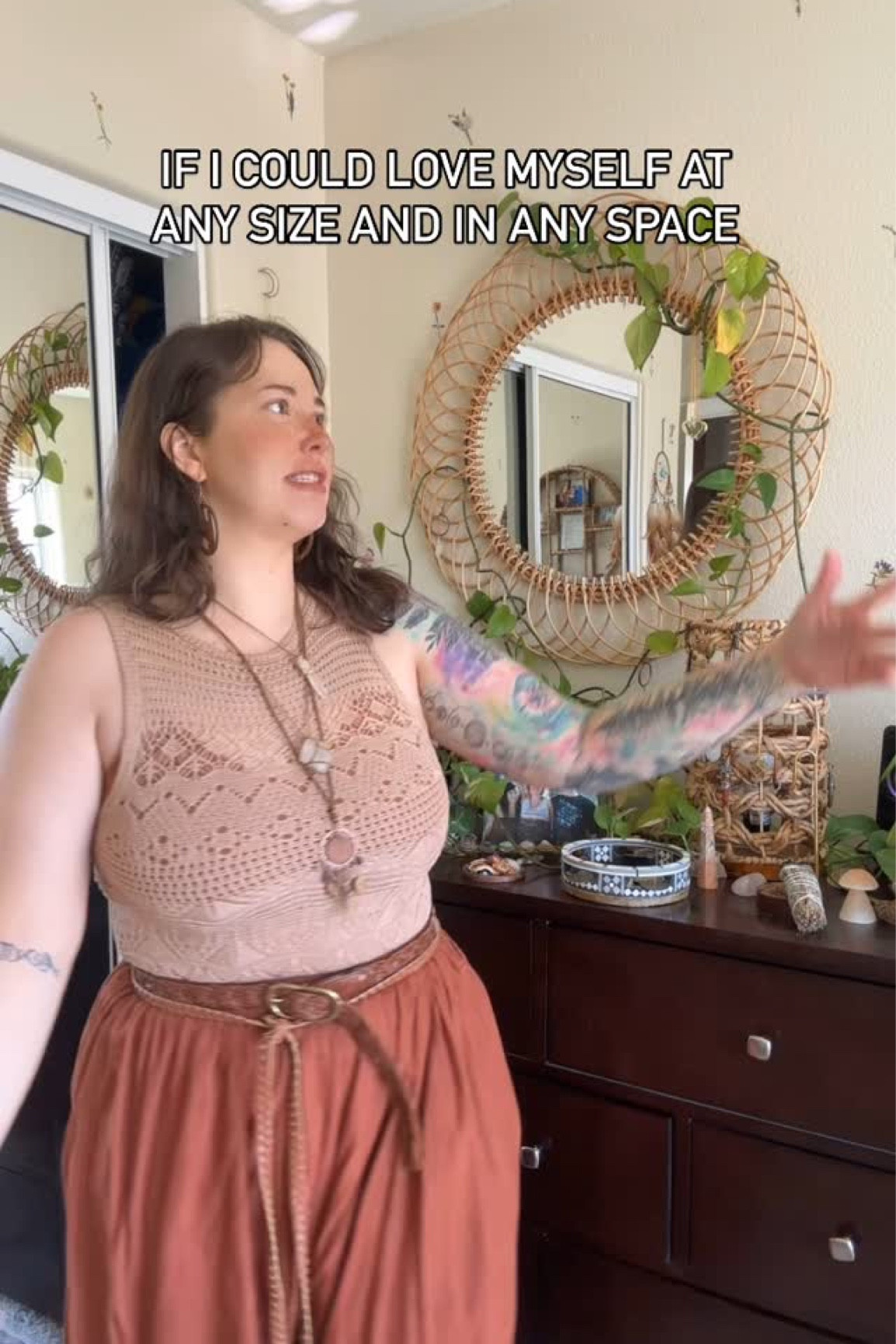 My take on 2025 Piano Man and the skinny trend trying to fight its way back. 

No thank you!! 

Thin is trying to make a comeback, but we’re not buying it.

For decades, the beauty industry has cycled through trends that dictate what bodies should look like- thin, thick, curvy, slim, toned. But real bodies are not trends. We are not meant to shrink ourselves to fit into someone else’s fleeting standard.

The only way to fight back is to love and accept ourselves exactly as we are, right now, in this moment. Not when we lose weight, not when we tone up, not when we finally fit into that old pair of jeans. But today. Because your worth has never been tied to a number on the scale, and your beauty has never been defined by a single body type.

Confidence isn’t built by conforming, it’s built by embracing. By celebrating the softness, the curves, the stretch marks, the dimples, the muscle, the skin that holds you together. It’s built by knowing that your body is not wrong; the world’s standards are.

Let’s take our power back. Let’s love ourselves so loudly that no trend can shake us. Let’s remind the world that all bodies, every single one, deserve to be seen, celebrated, and cherished.

Your body is not a trend. It’s your home. Treat it with the love it deserves. 

Comment LINKS or check my LTK for the outfit deets 🧡✨

#BodyAcceptance #AllBodiesAreGoodBodies #SelfLoveRevolution #ConfidenceLooksGoodOnYou #midsize #plussize #pianoman #weightlossjourney #selflove #bodypositive #womenempowerment #womensupportingwomen #styling #springfashion #ootd #selfcompassion #midsizefashion #plussizestyle