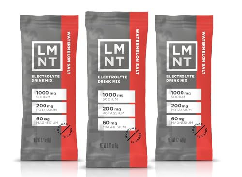 LMNT Zero Sugar Electrolytes - Watermelon Salt | Drink Mix | 30-Count | Amazon (US)