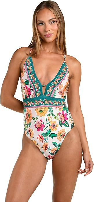 Sunshine 79 Women's Plunge Mio One Piece Swimsuit | Amazon (US)