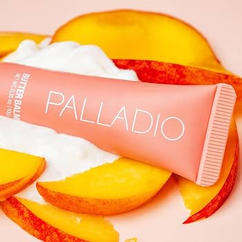 Palladio Butter Balm - Hydrating Lip Balm with Sheer Tint, Aloe, Peptides, Shea Butter, and Vegan... | Amazon (US)