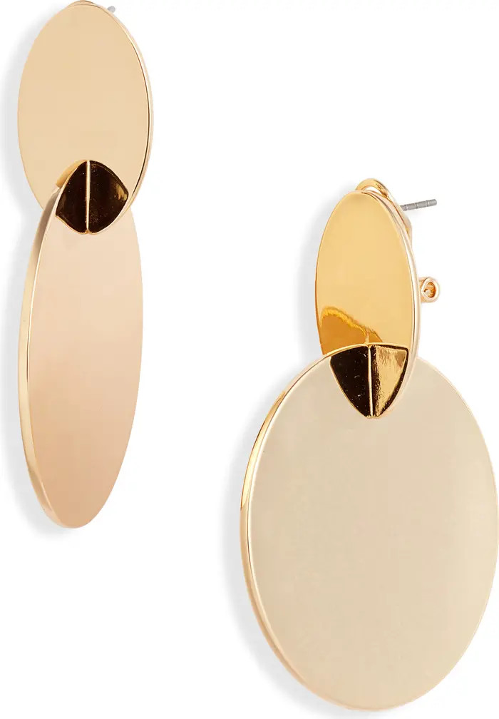 Open Edit Disc Statement Earrings | Nordstrom | Nordstrom