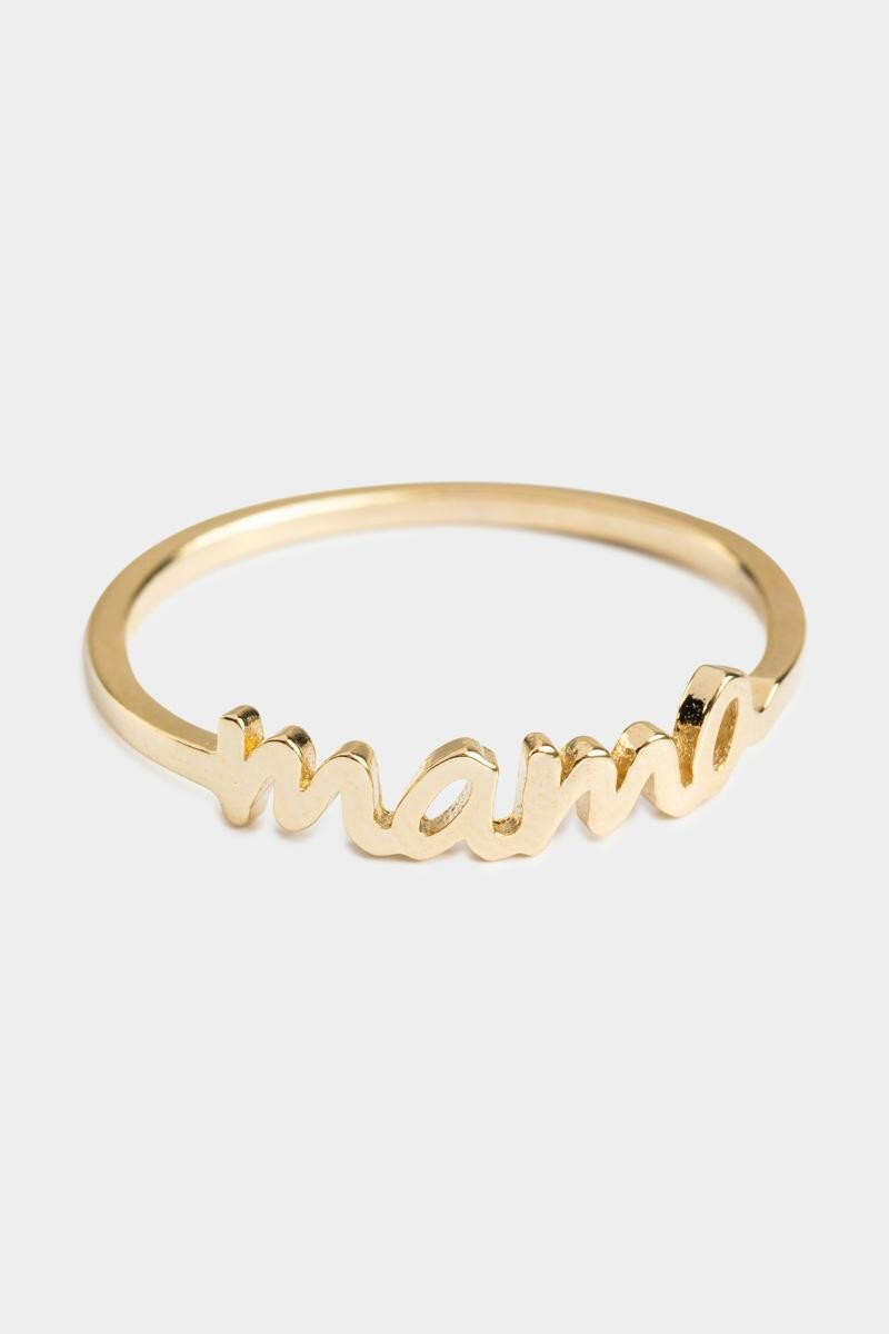 Mama Script Ring | Francesca’s Collections
