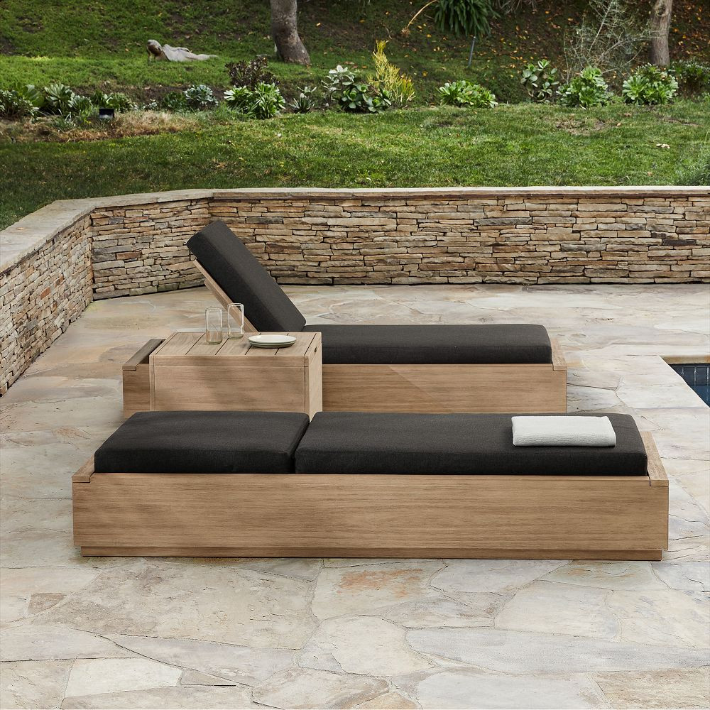 Telluride Outdoor Chaise Lounge | West Elm (US)