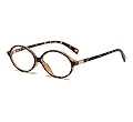Fashion Oval Glasses for Women Men Retro Round Tortoise Frame Blue Light Glasses Nerd Eyeglasses | Amazon (US)