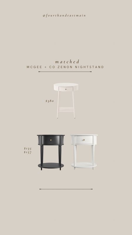 MATCHED // MCGEE ZENON NIGHTSTAND DUPE

NIGHTSTAND DUPE
MCGEE DUPE

#LTKhome