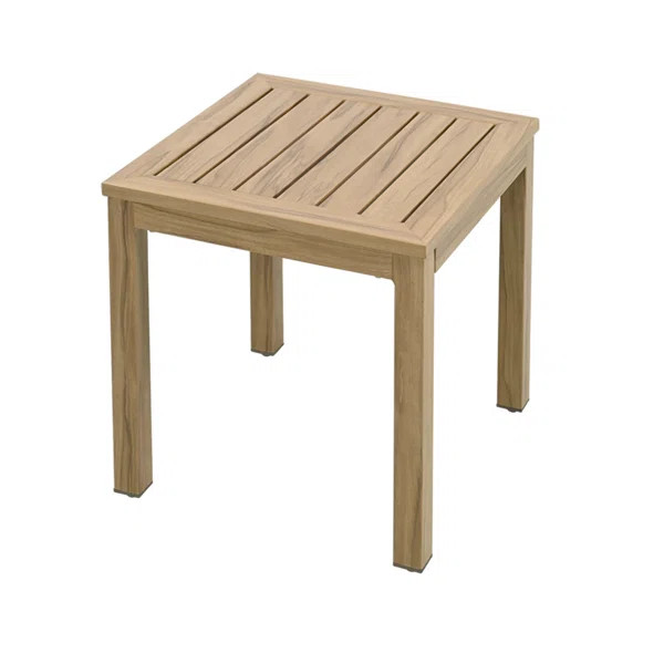 Dymir Rectangular Aluminum Outdoor Side Table | Wayfair North America