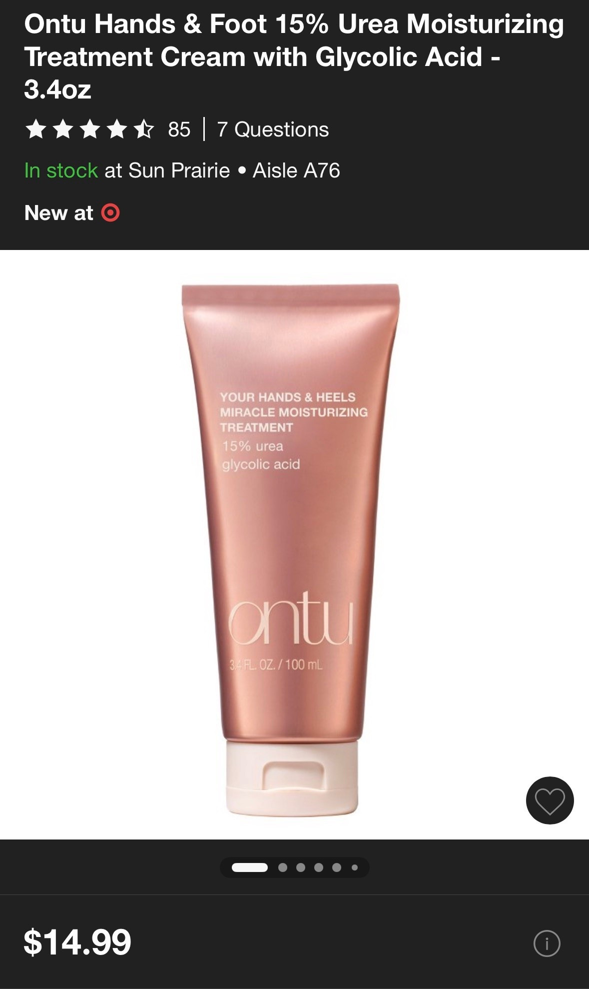 Deeply hydrates and exfoliates with 15% urea! $5 gift card with 4 select skin and hair care items. Dream ends 2/28! 

#LTKselfcare