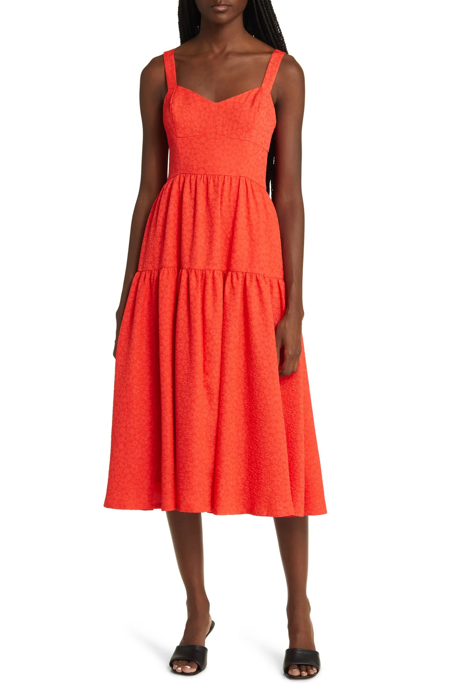 Darling Flounce Sleeveless Dress | Nordstrom