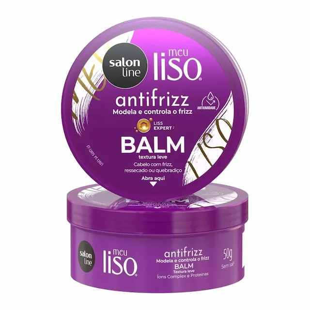 BALM SALON LINE MEU LISO ANTIFRIZZ 50G | Drogasil BR