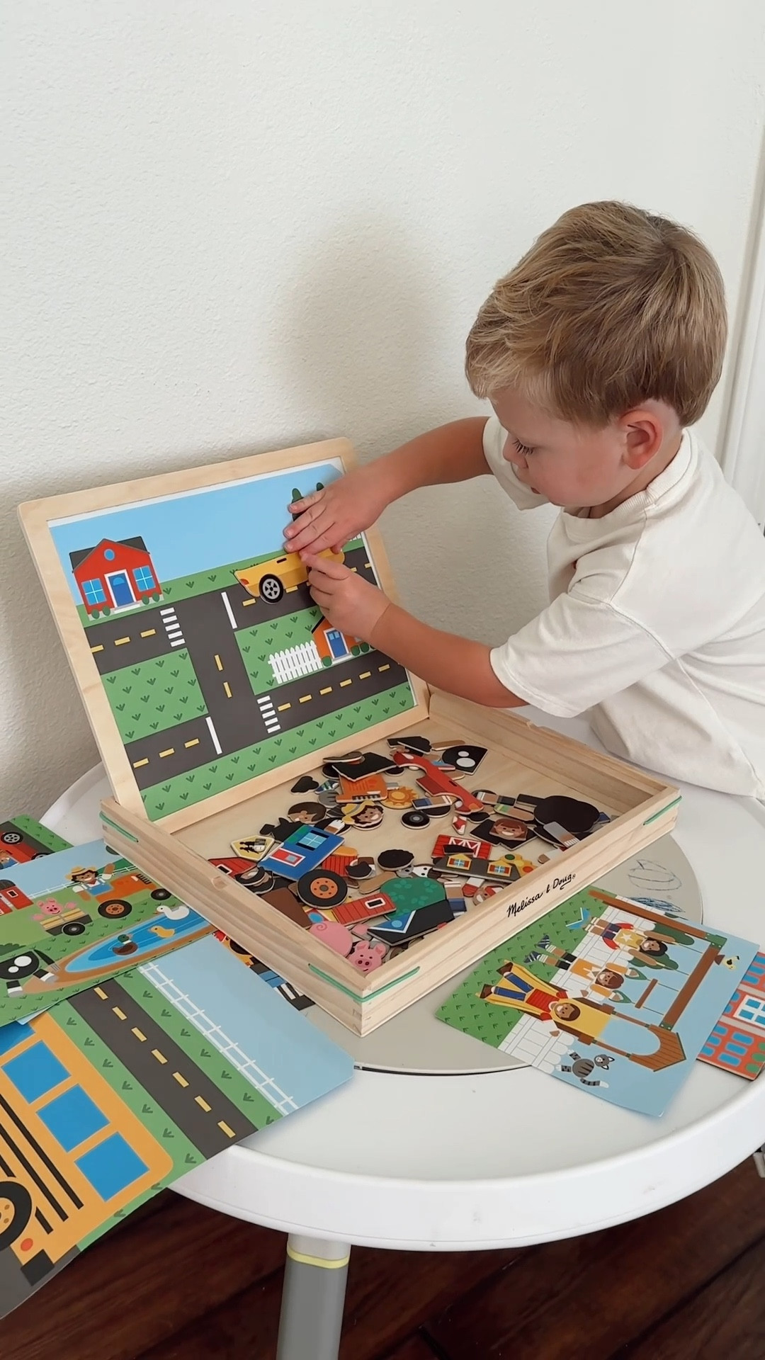 Fun magnetic matching picture game! This keeps my 3 year old toddler busy for quite awhile 


Toddler activity, toddler game, toddler magnetics, Melissa and Doug, indoor toddler activity 

#LTKKids #LTKBaby #LTKFamily