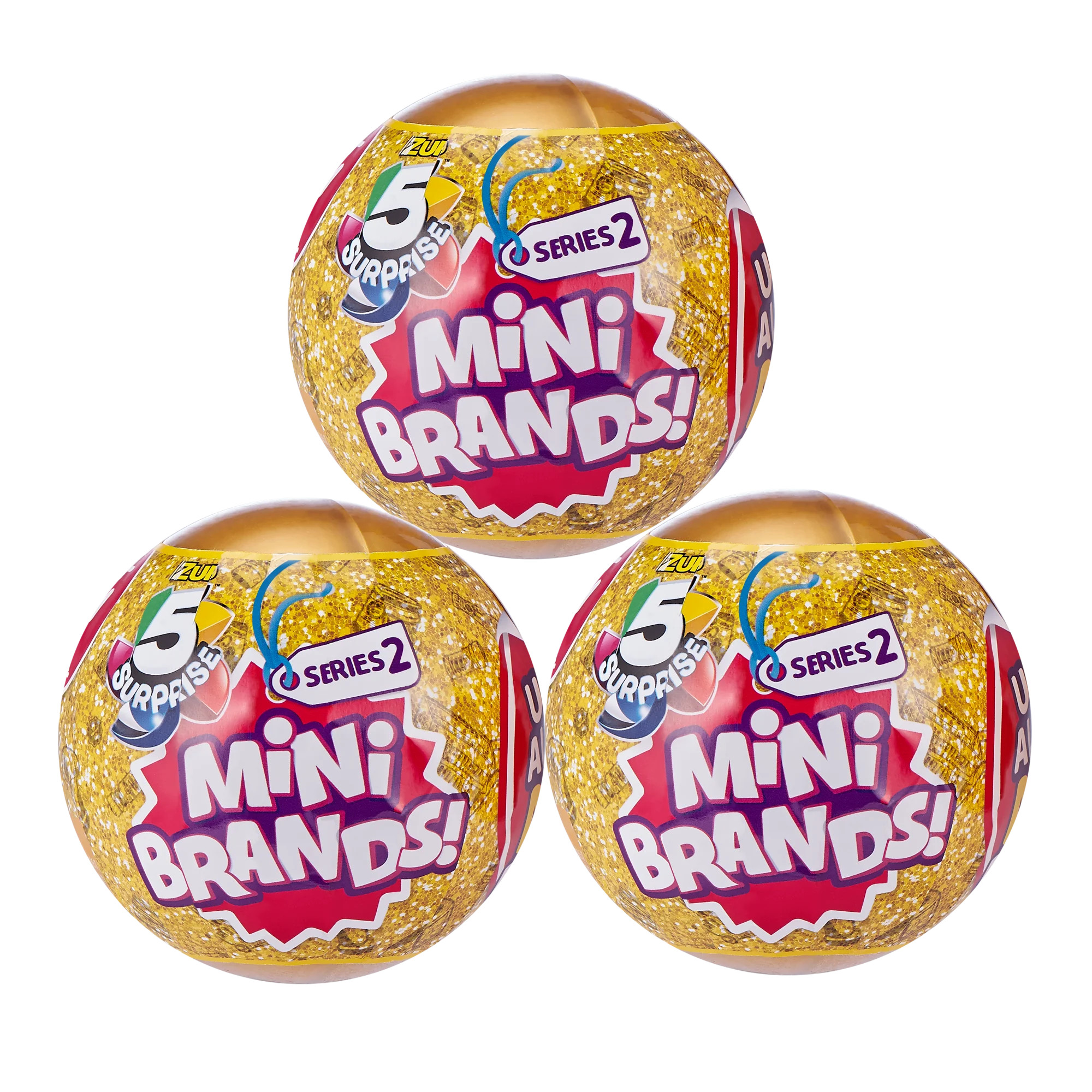 5 Surprise Mini Brands Mystery Capsule Real Miniature Brands Collectible Toy by ZURU (3 Pack) | Walmart (US)