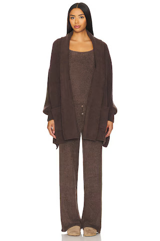 Barefoot Dreams Cozychic Blanket Wrap in Java from Revolve.com | Revolve Clothing (Global)