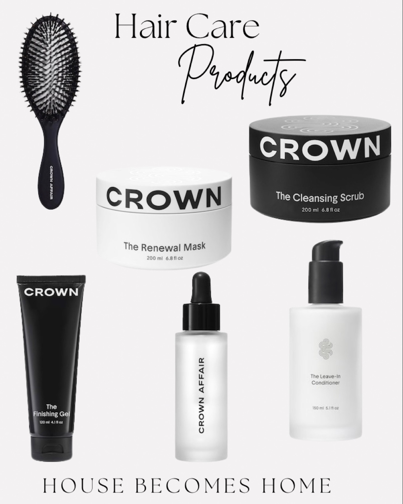 Crown Affair hair care products 

#LTKstyletip #LTKbeauty #LTKcurves