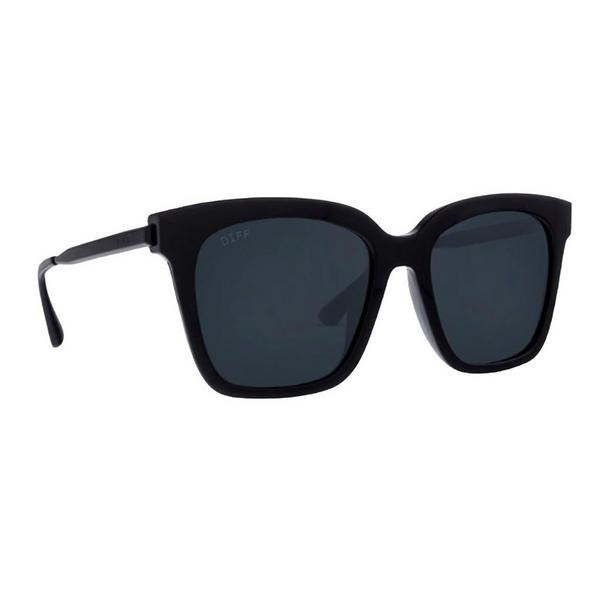 Women's DIFF EYEWEAR Bella Sunglasses Black/Grey | Scheels Sports