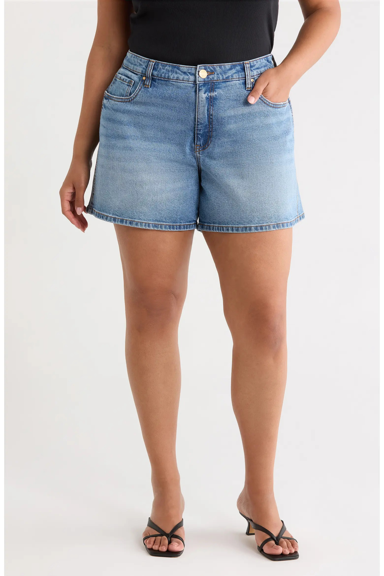 Jane High Waist Denim Shorts (Women) | Nordstrom | Nordstrom