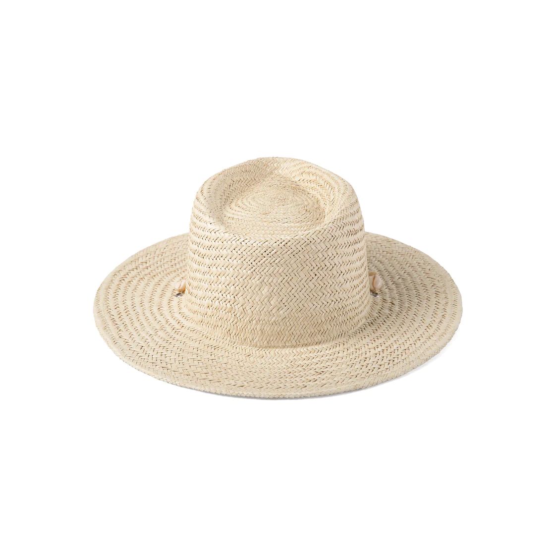 Seashells Fedora - Straw Fedora Hat in Natural | Lack of Color US | Lack of Color