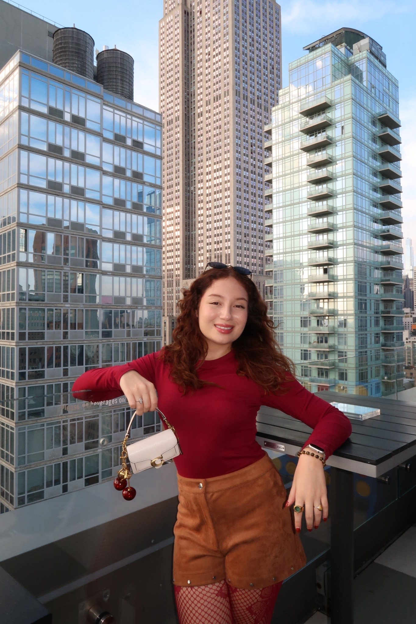 Nyfw burgundy fall outfit  

#LTKFallSale #LTKSeasonal #LTKStyleTip