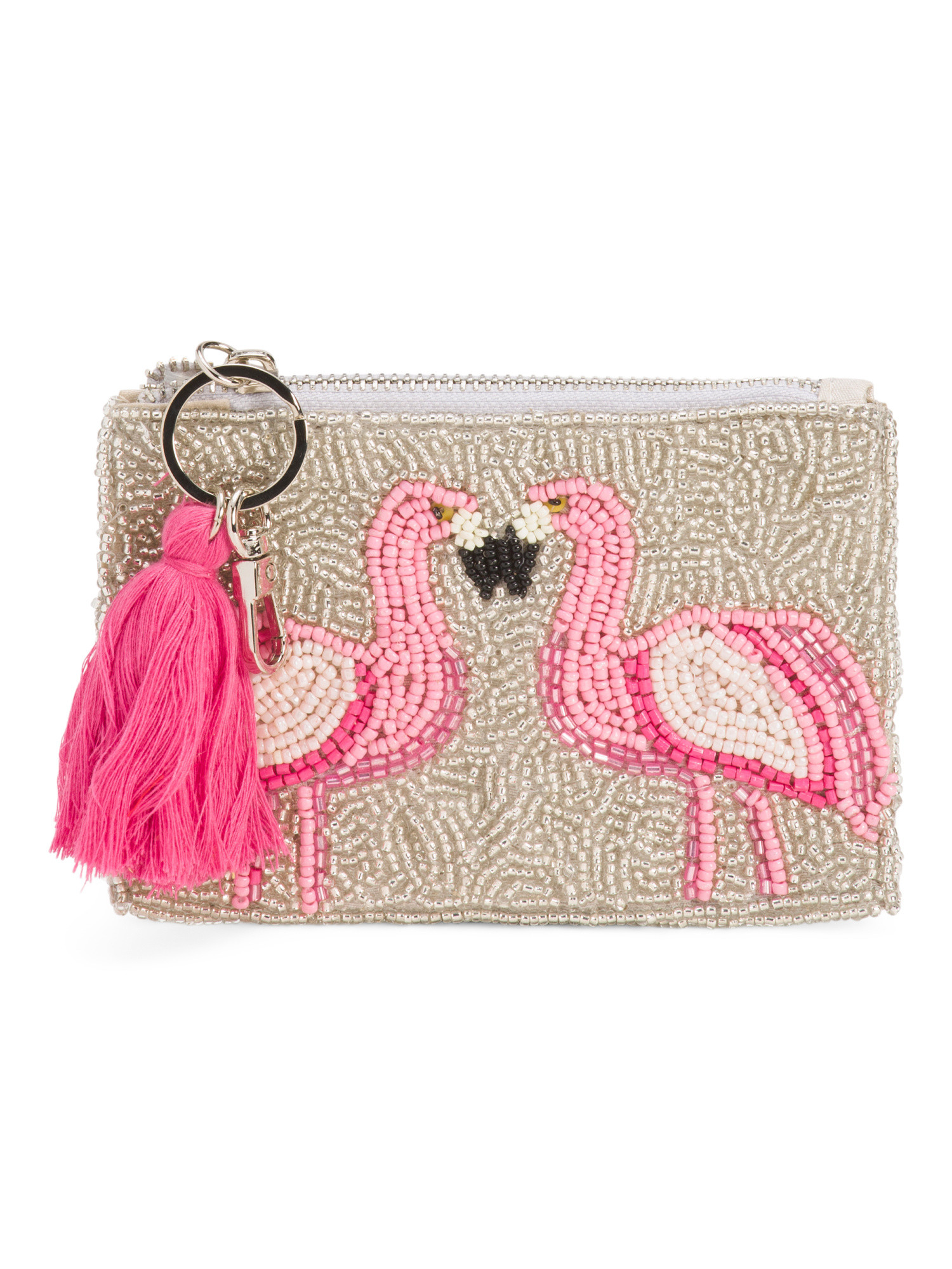 Handmade Beaded Flamingo Coin Purse | Handbags | Marshalls | Marshalls