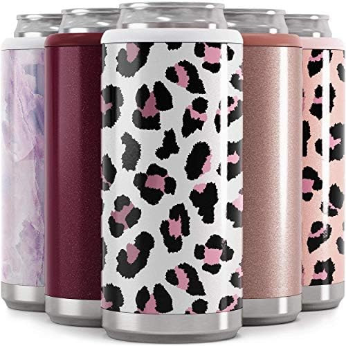 Maars Skinny Can Cooler for Slim Beer & Hard Seltzer | Stainless Steel 12oz Sleeve, Double Wall V... | Amazon (US)