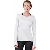 Soybu Womens Endurance ls Tee, White, Large | Amazon (US)