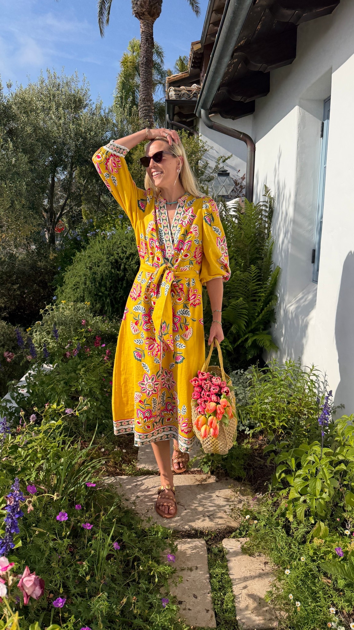 Biden Yellow Floral Dress🌼🌼🌼

#LTKootd