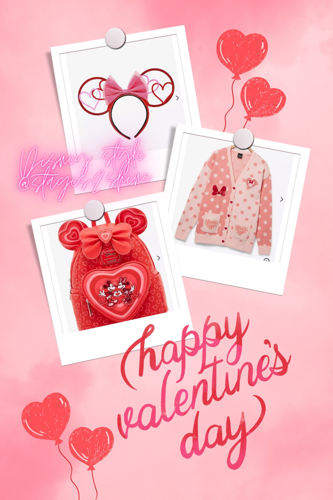 Disney Valentine’s Day styles, Disney women’s Valentine’s Day, pink Disney women’s clothes 

#LTKmidsize #LTKfindsunder100