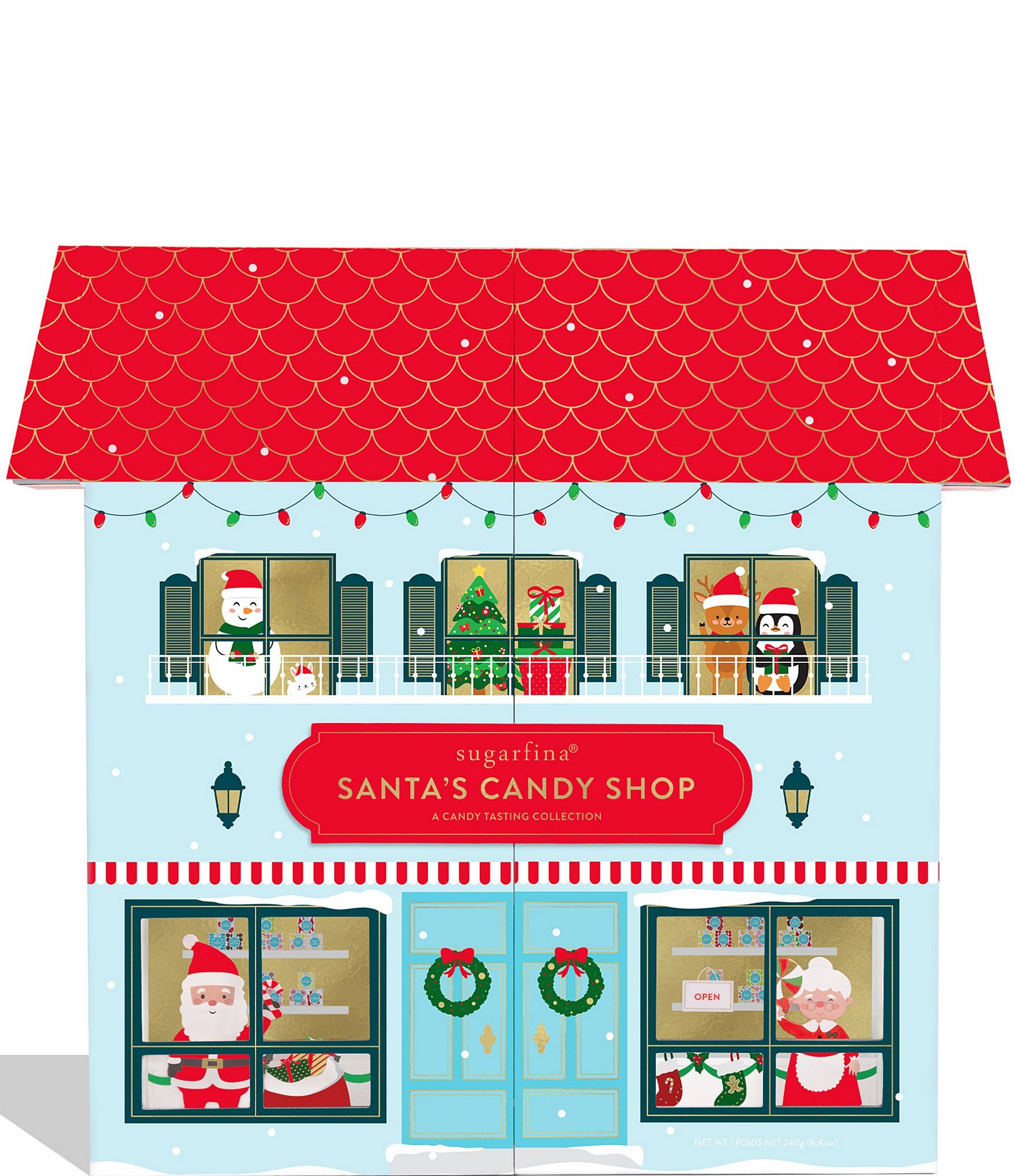 Holiday 2023 Santa's Candy Shop 24-Piece Candy Tasting Advent Calendar | Dillard's