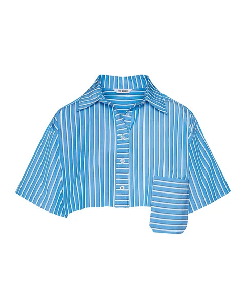 ELLISON TOP BLUE | Steve Madden (US)