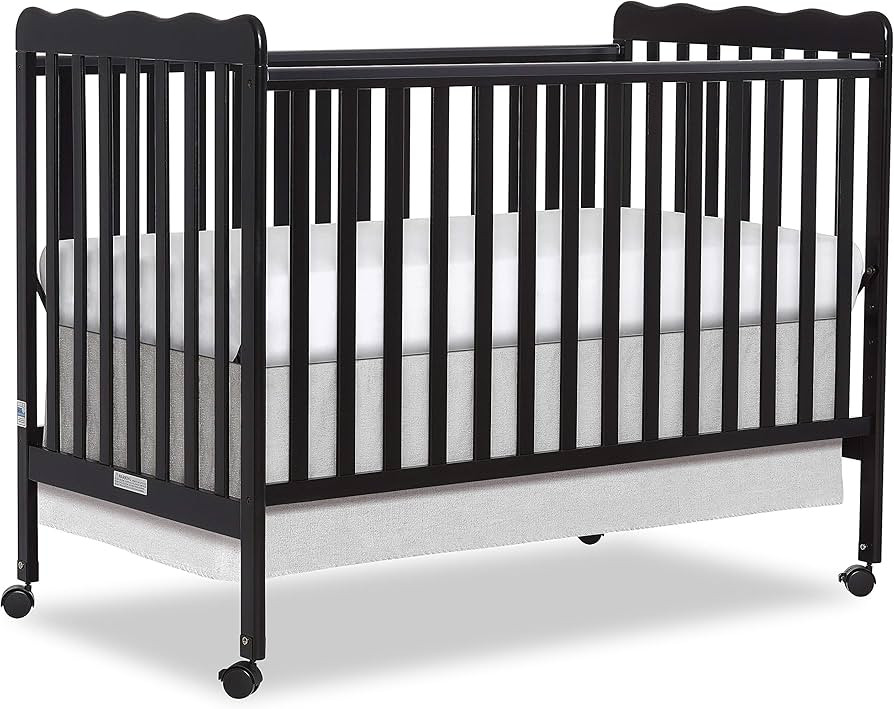 Dream On Me Carson Classic 3-in-1 Convertible Crib in Black | Amazon (US)