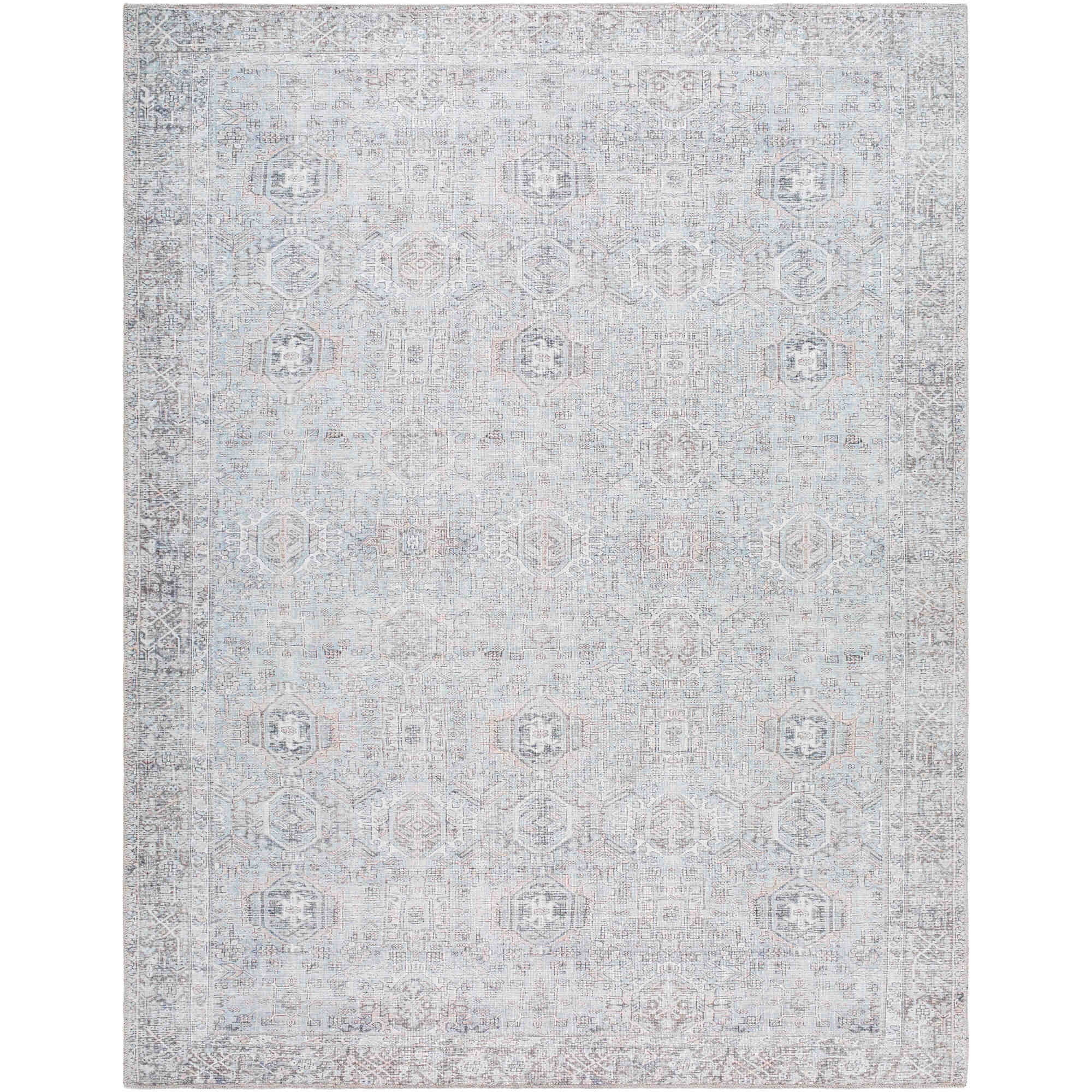 My Texas House Everyday Living Lorelei Transitional Indoor Washable 9' x 12' Area Rug | Walmart (US)
