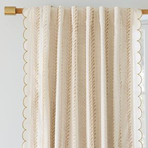 Joseph Altuzarra Vines Stripe Curtain | West Elm (US)