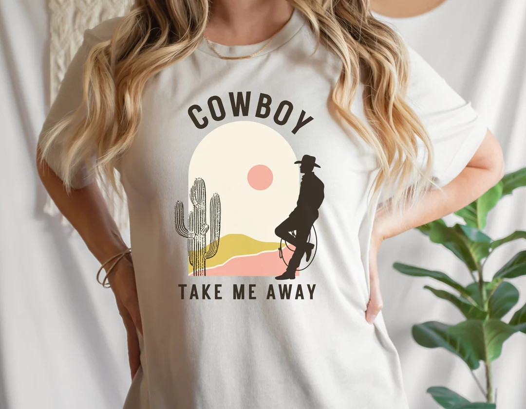 Cowboy Take Me Away T-shirt, Country Music Shirt, Country Concert Shirt, 90s Country Shirt Tee | Etsy (US)