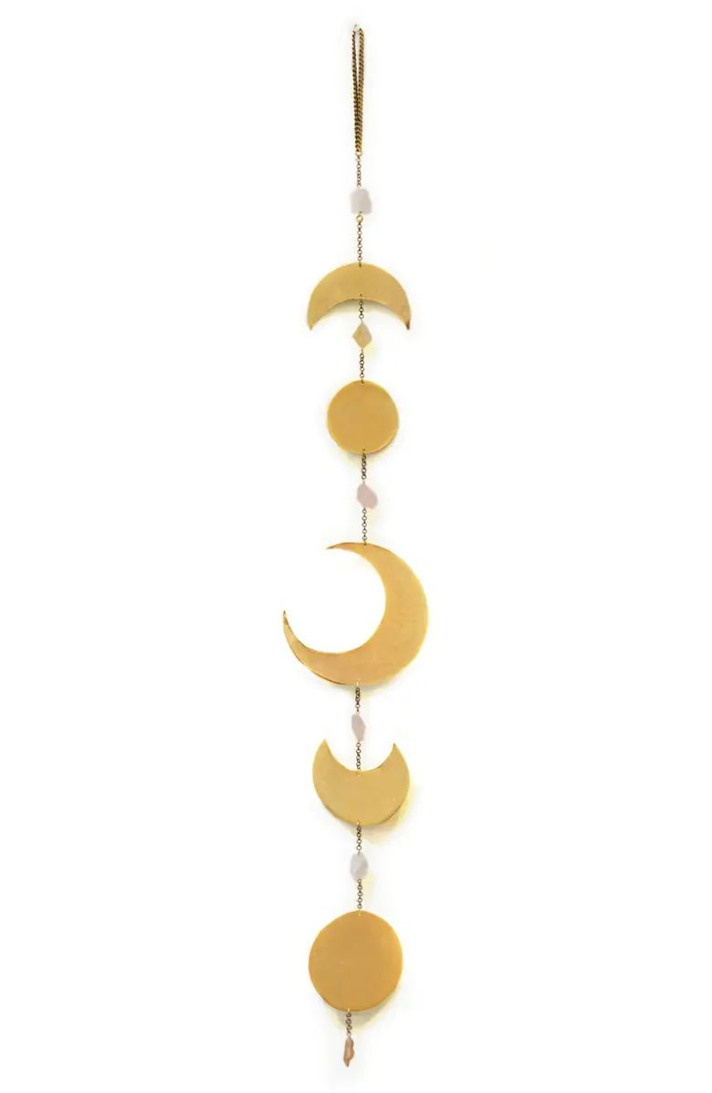 Ariana Ost Moon Phase Quartz & Citrine Wall Hanging | Nordstrom | Nordstrom