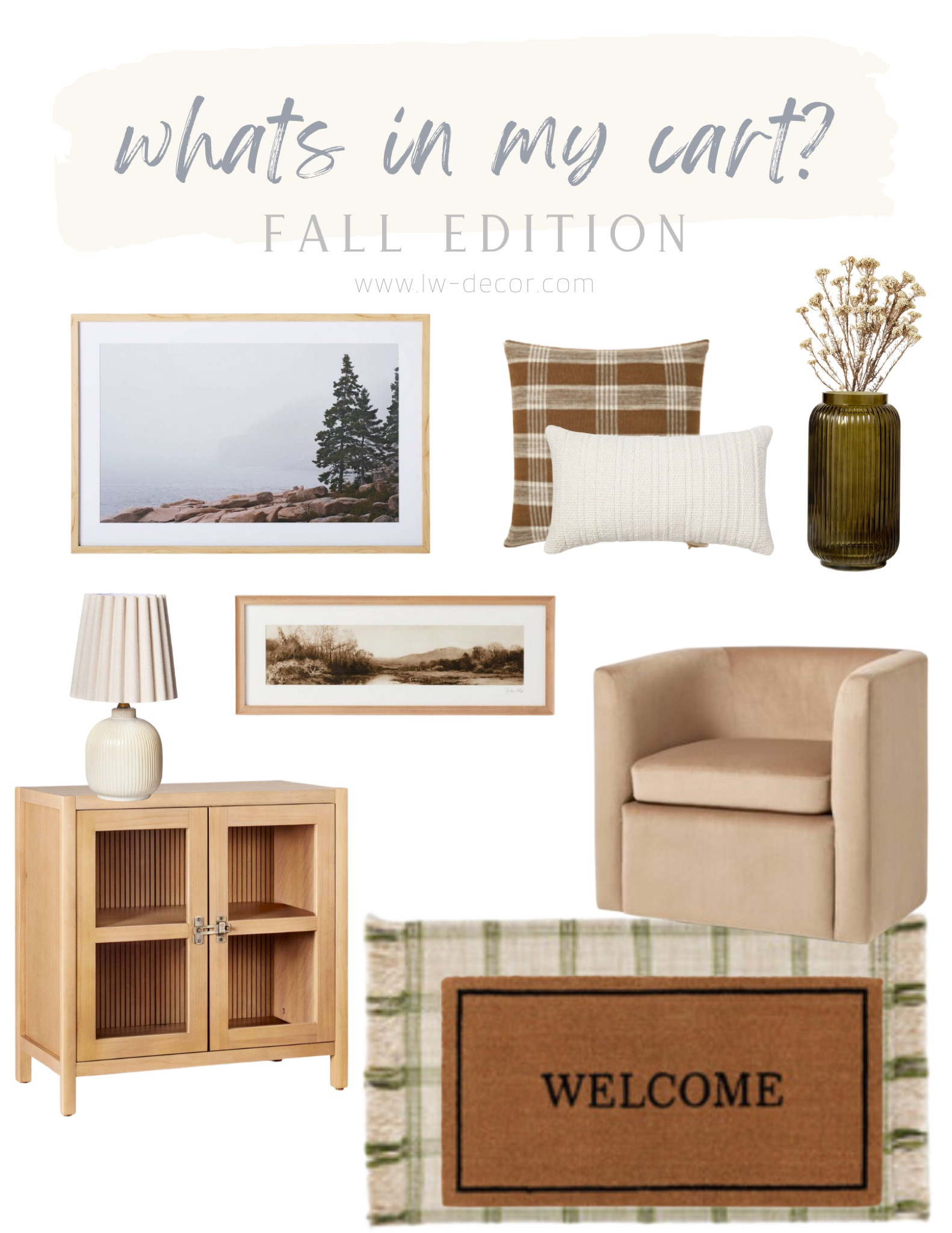 Fall into season with me with the cozy embrace of autumn with a glimpse into my cart of earth-toned delights for seasonal decorating! 

#LTKhome #LTKSeasonal