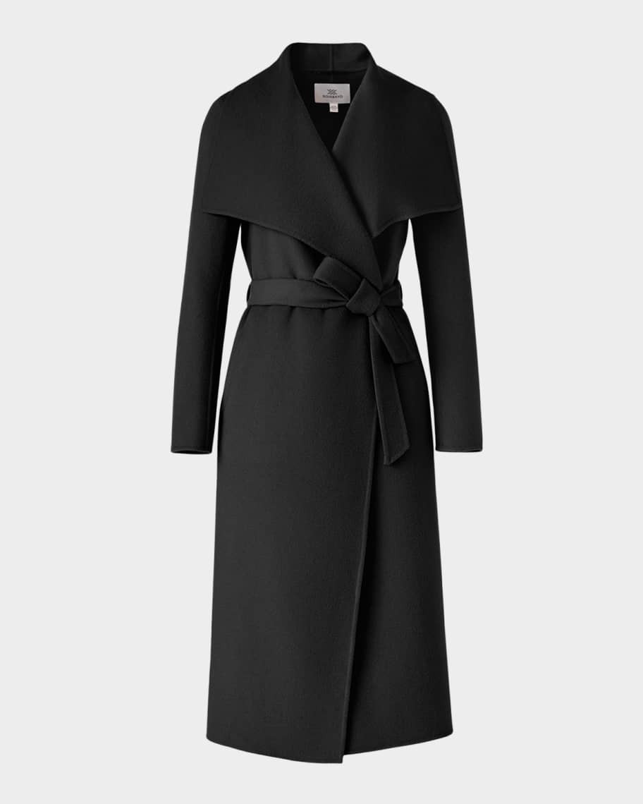 Britta-U Wool Wrap Coat | Neiman Marcus