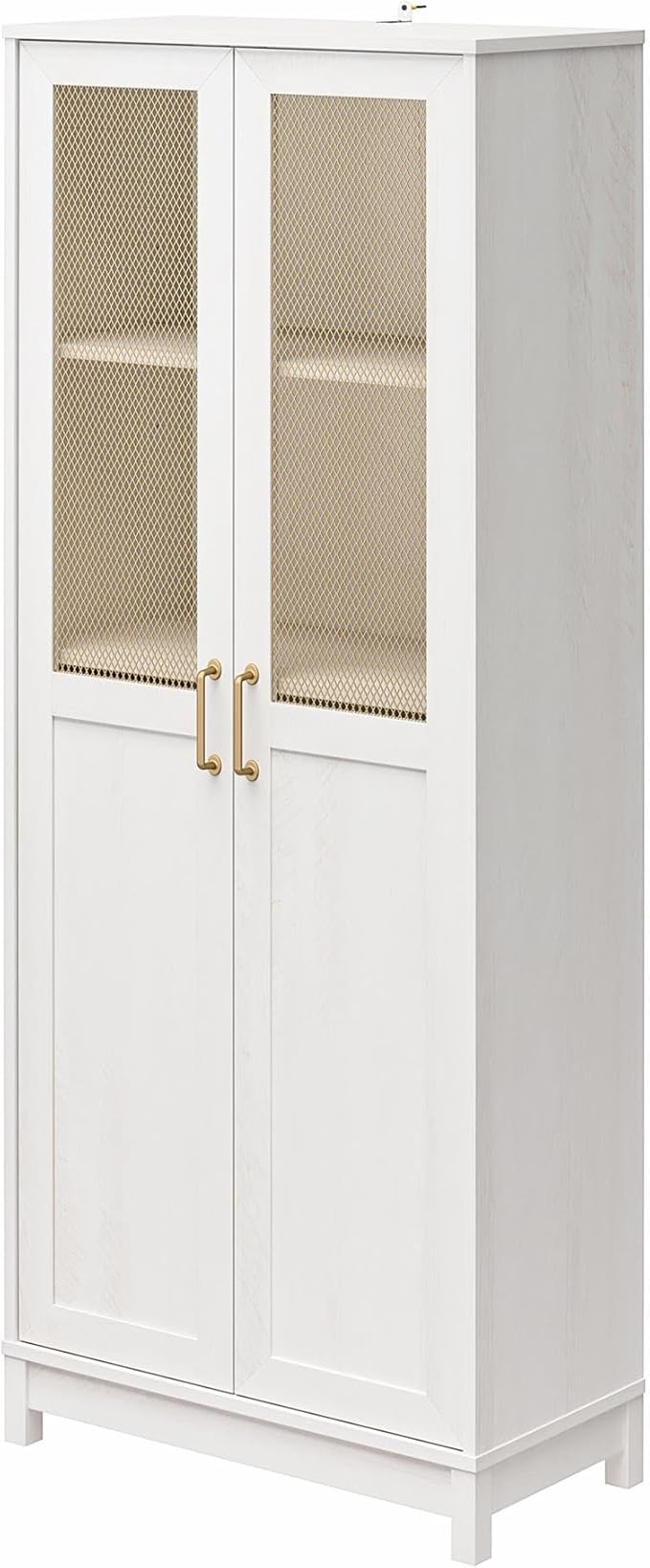 Mr. Kate Tess 2-Door Wide Cabinet with Modular Storage Options, Ivory Oak | Amazon (US)