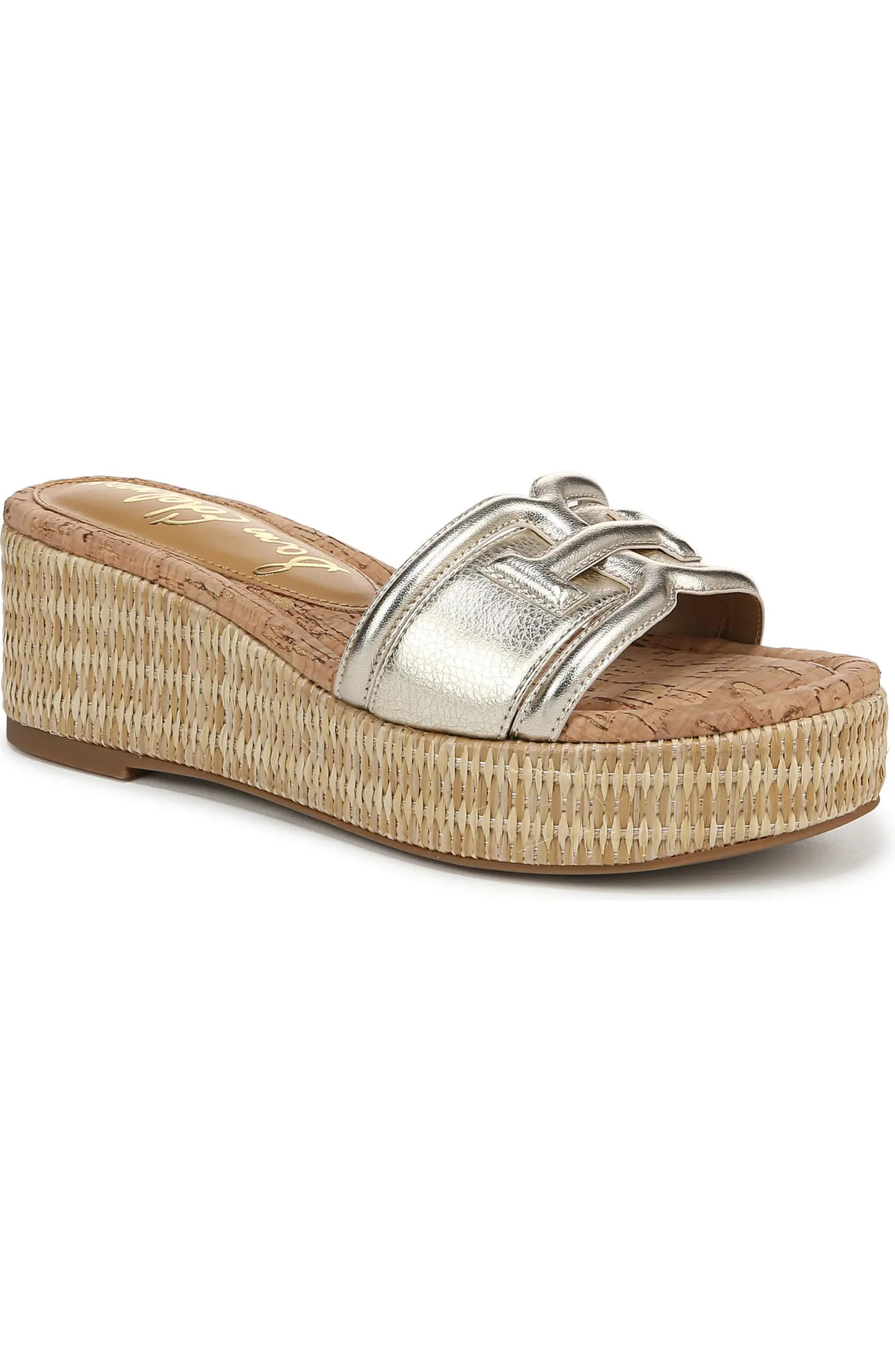 Pauleena Platform Wedge Slide Sandal (Women) | Nordstrom Rack