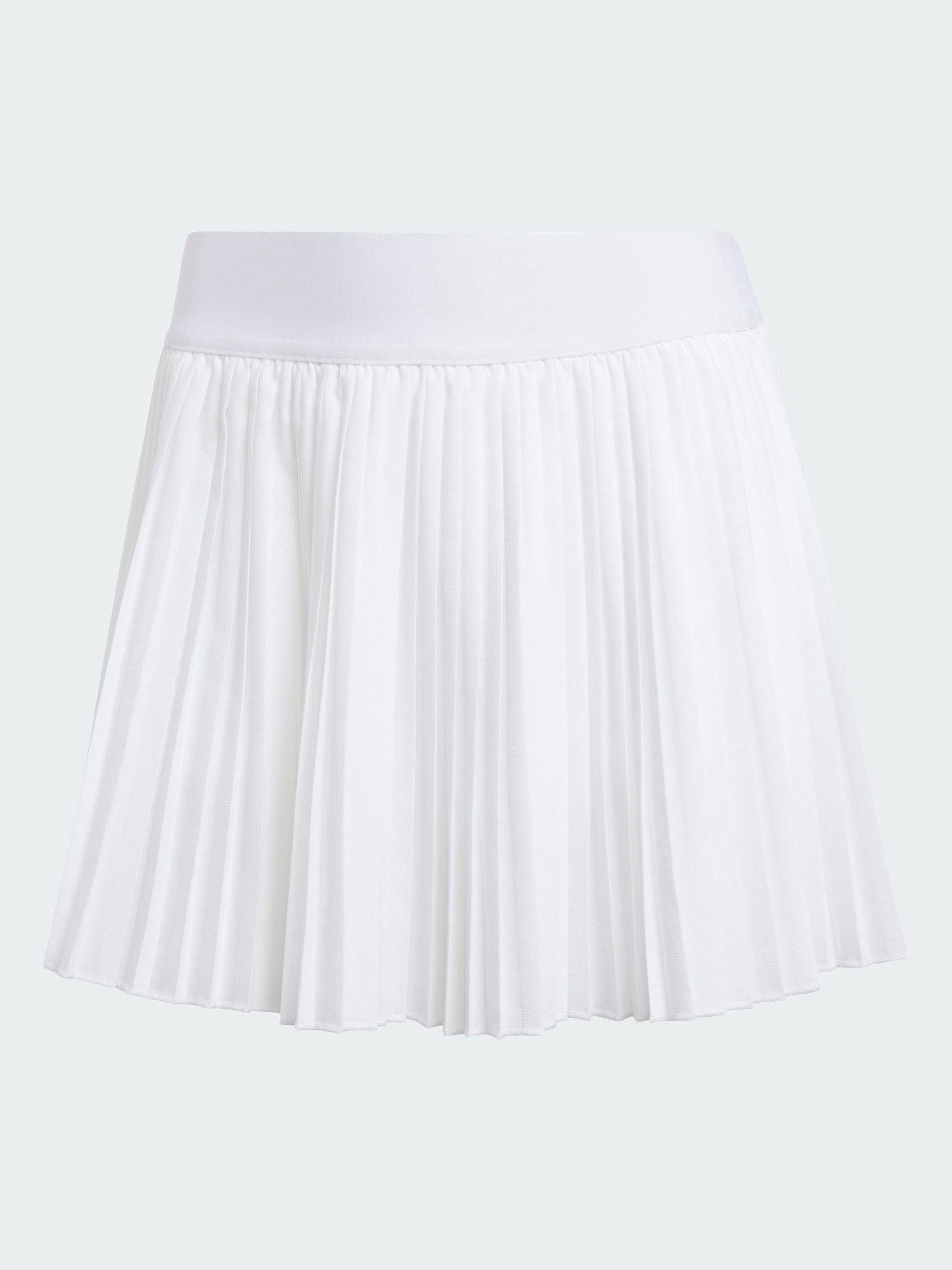 adidas adidas White Club Pleated Skirt | Next US