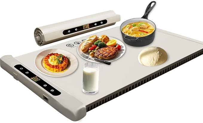 Food Warming Mat Electric Warming Tray with 6 Temperature Settings and Time Moders Food Warmer fo... | Amazon (US)