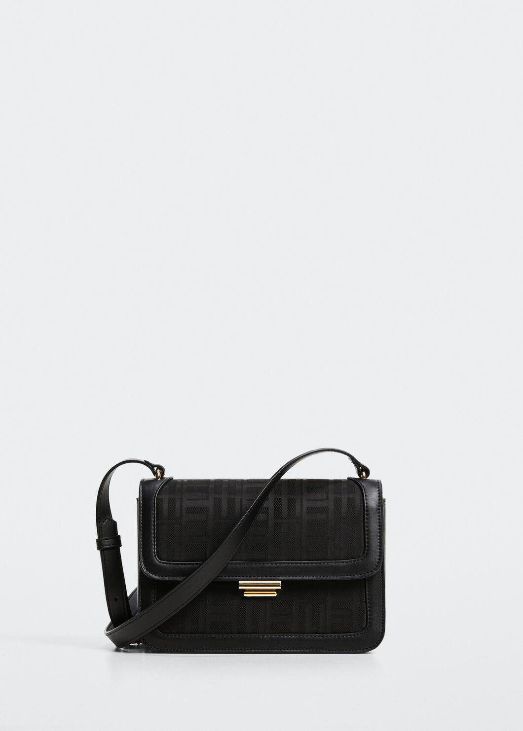 Texture cross-body bag | MANGO (US)