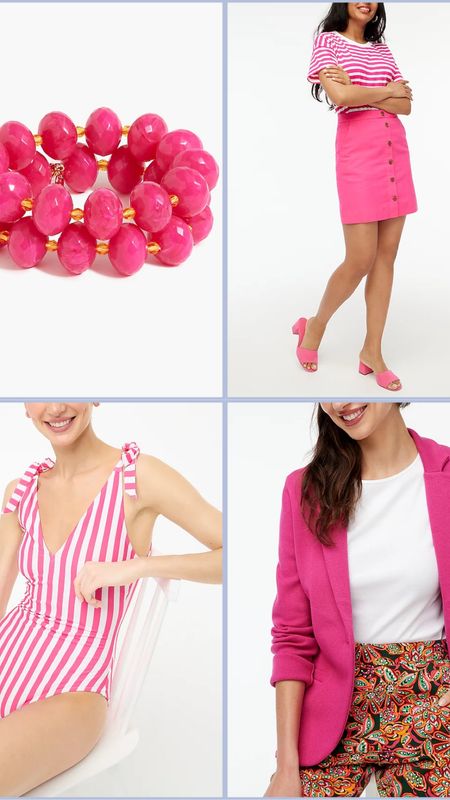 Barbie core, hot pink skirt 

#LTKstyletip #LTKunder100 #LTKFind