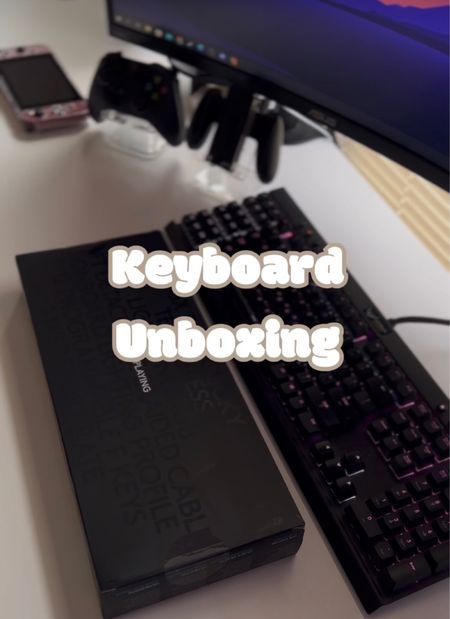 New keyboard! 
