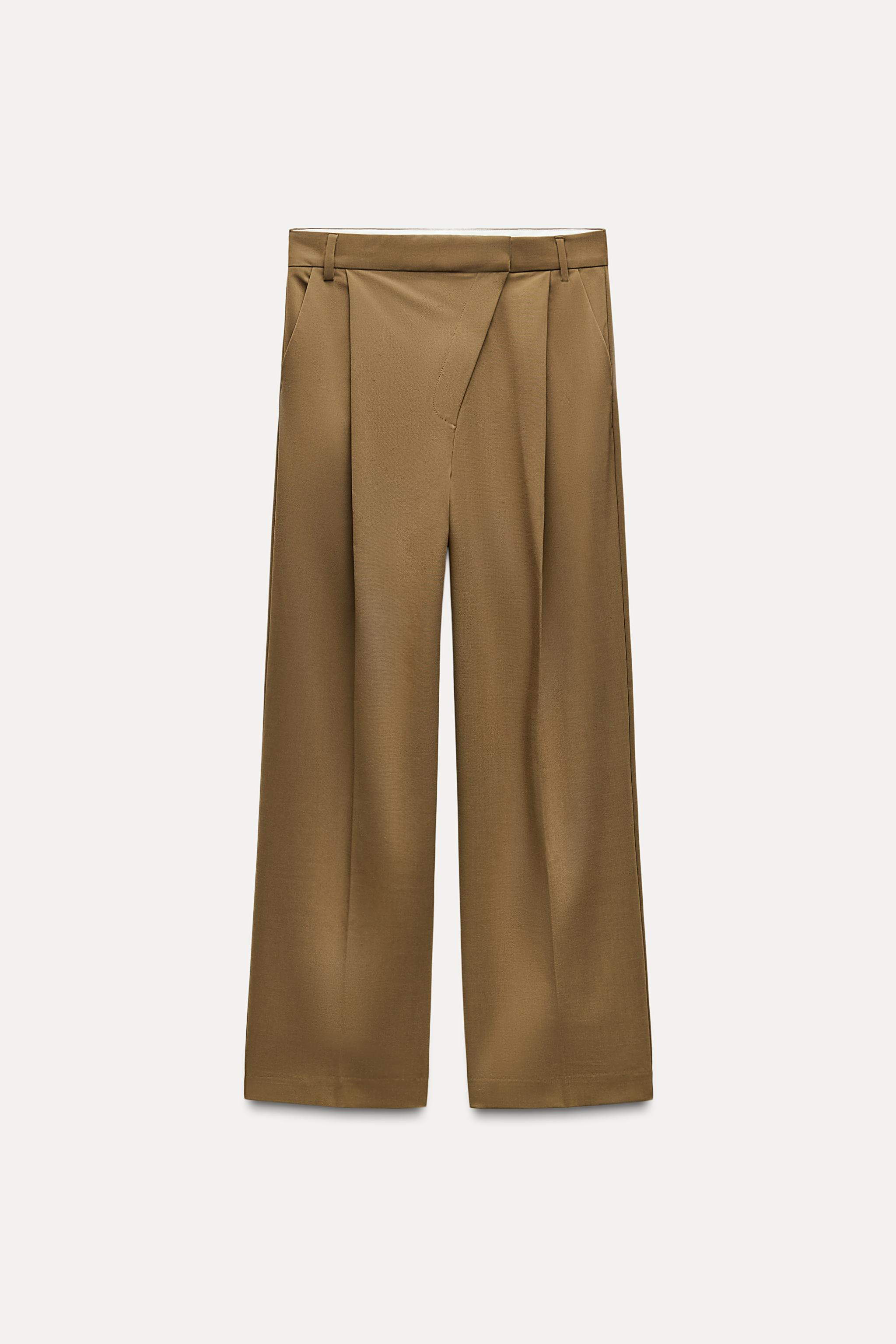 ASYMMETRIC FRONT TROUSERS | Zara UK