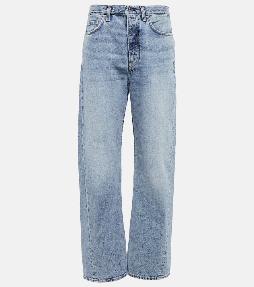 Toteme High-rise straight jeans | Mytheresa (US/CA)